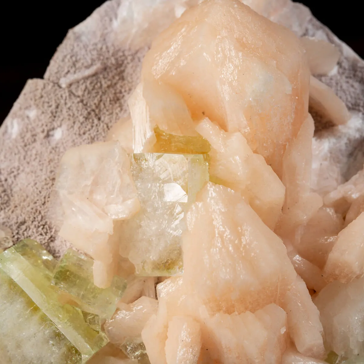 Apofillite e Stilbite