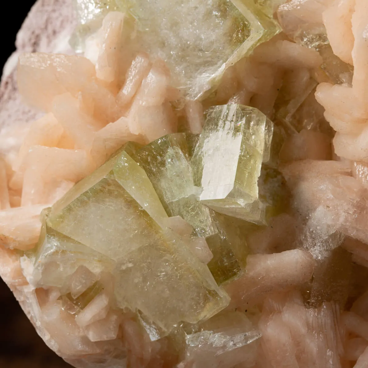 Apofillite e Stilbite