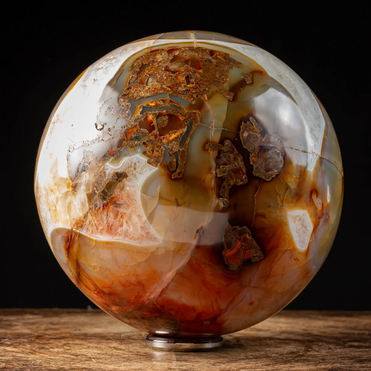Sfera in Corniola e Agata
