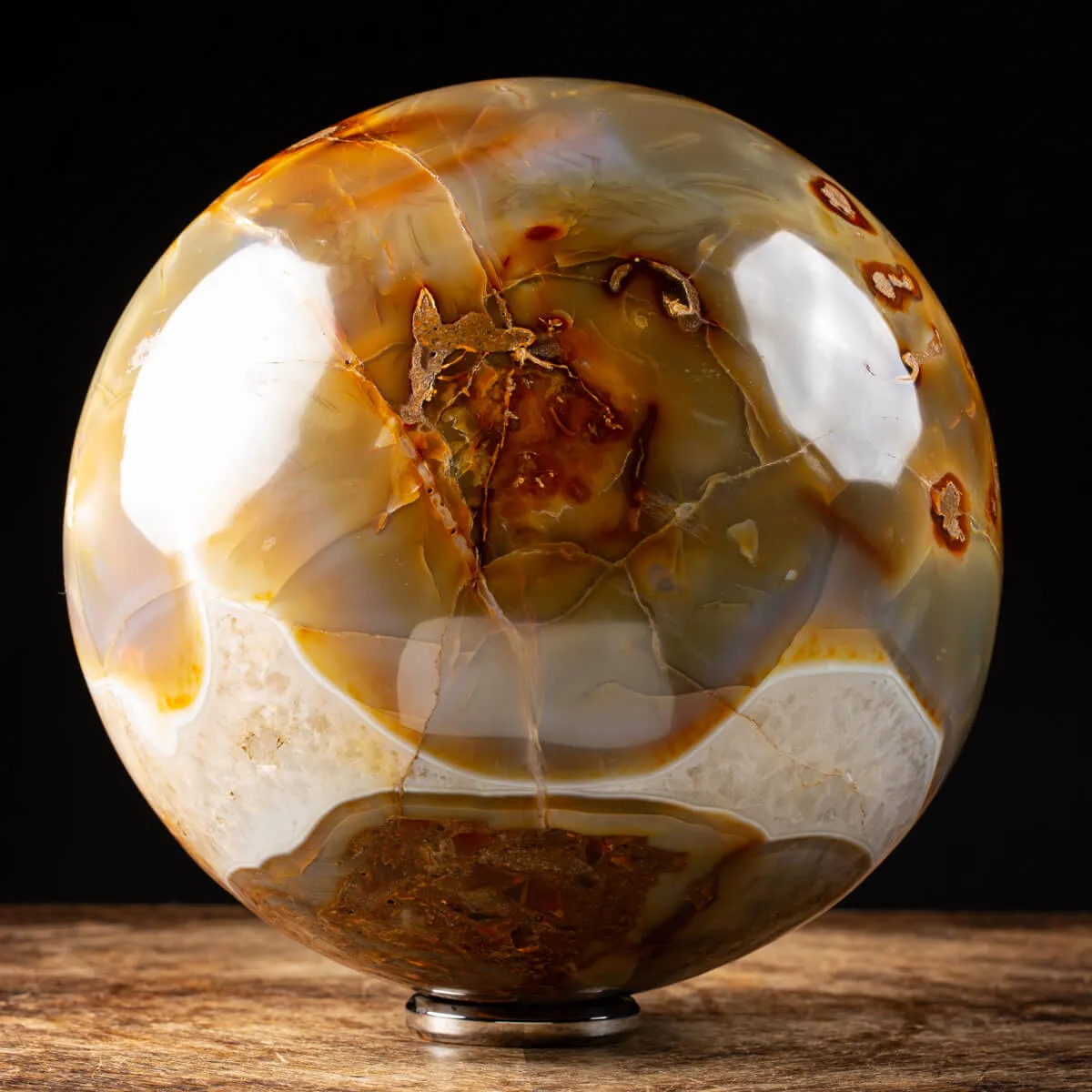 Sfera in Corniola e Agata