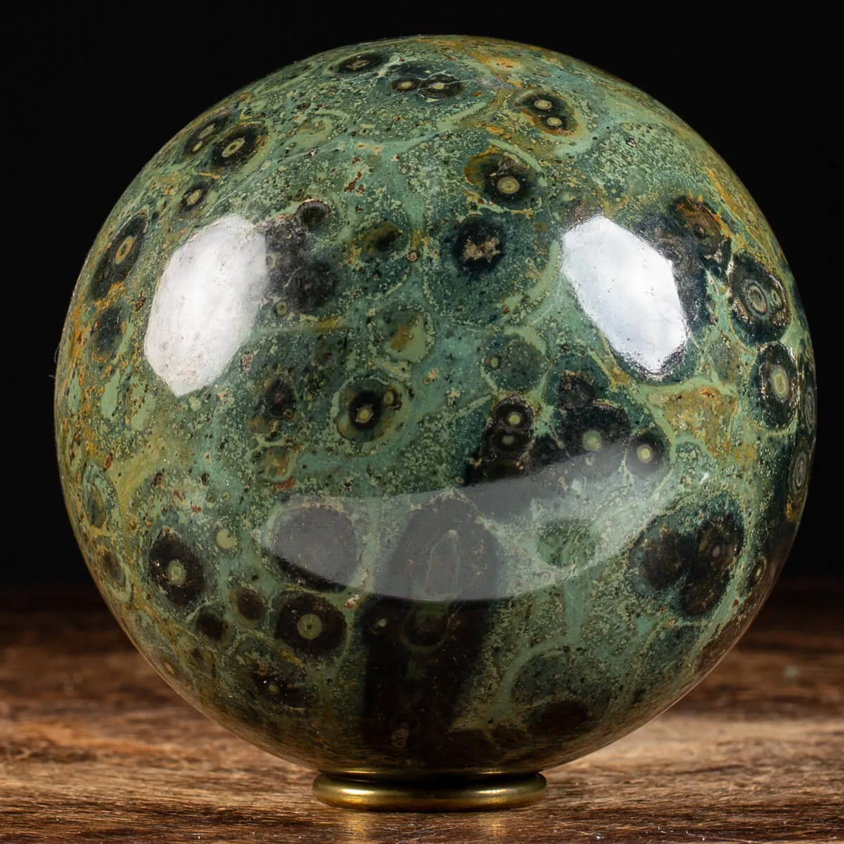 Sfera in Diaspro Kambaba