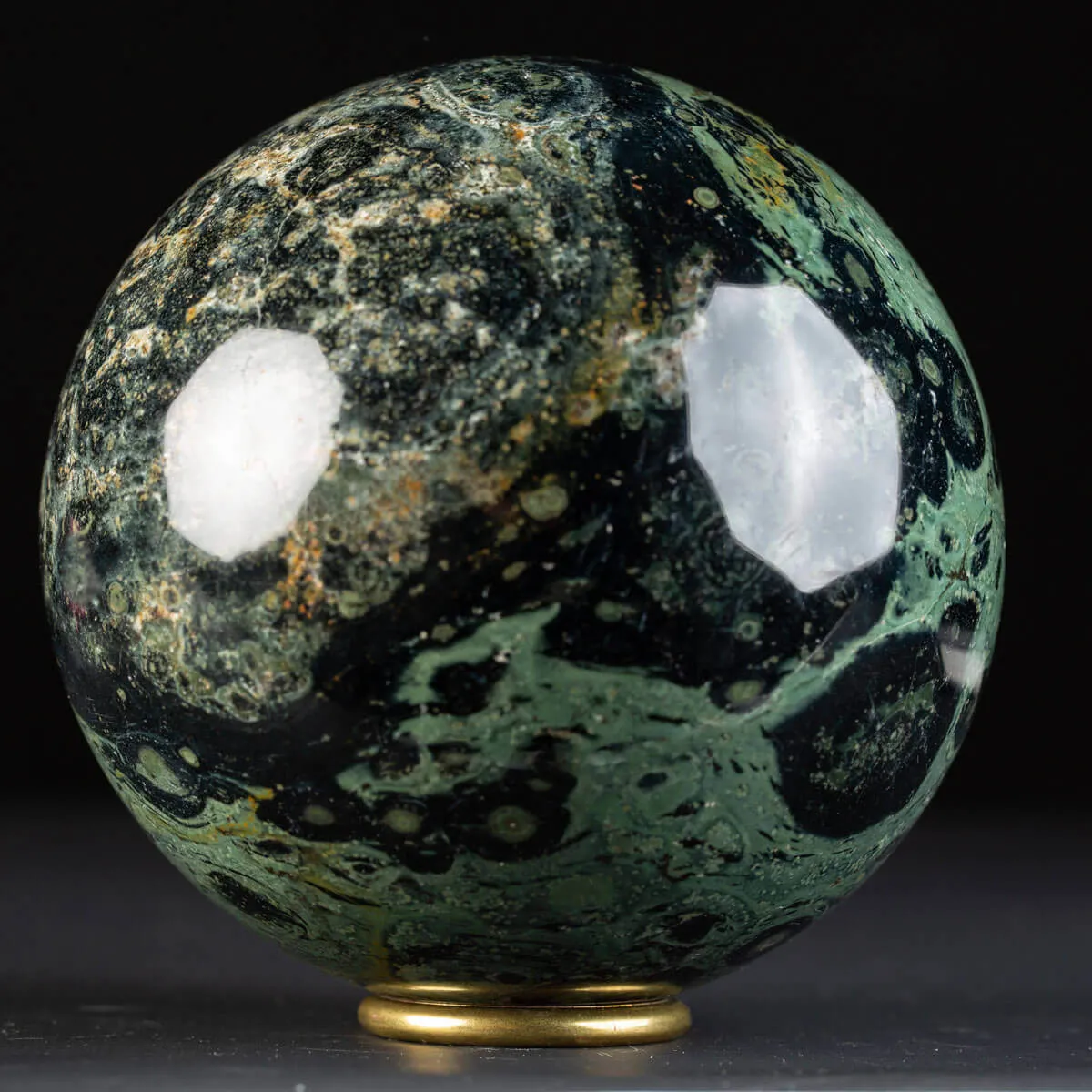 Sfera in Diaspro Kambaba