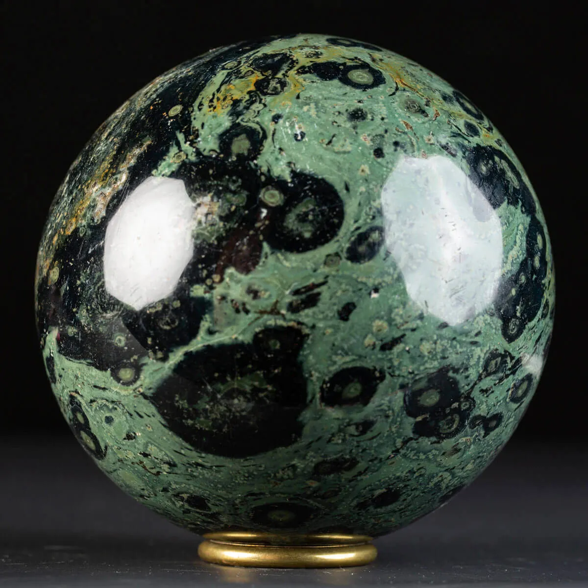 Sfera in Diaspro Kambaba