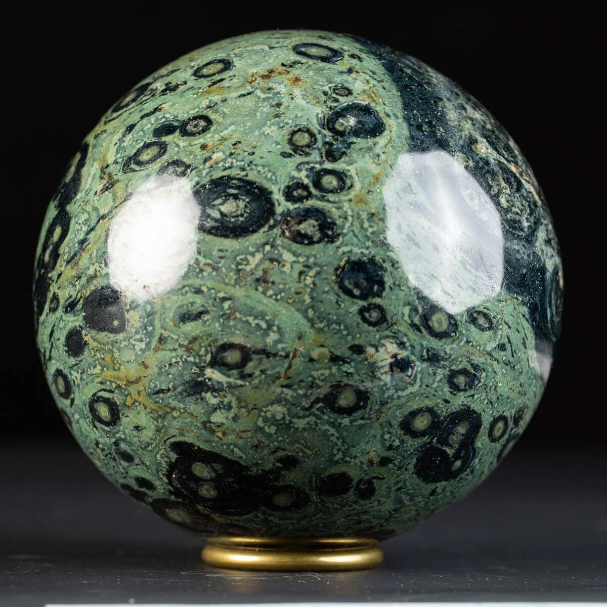 Sfera in Diaspro Kambaba