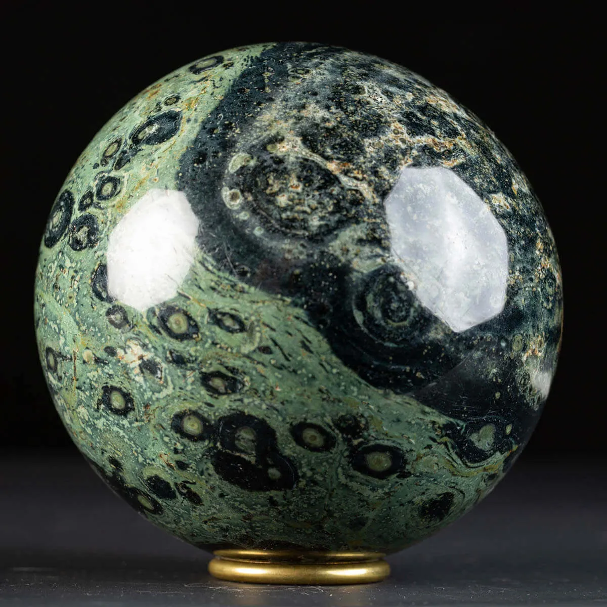 Sfera in Diaspro Kambaba