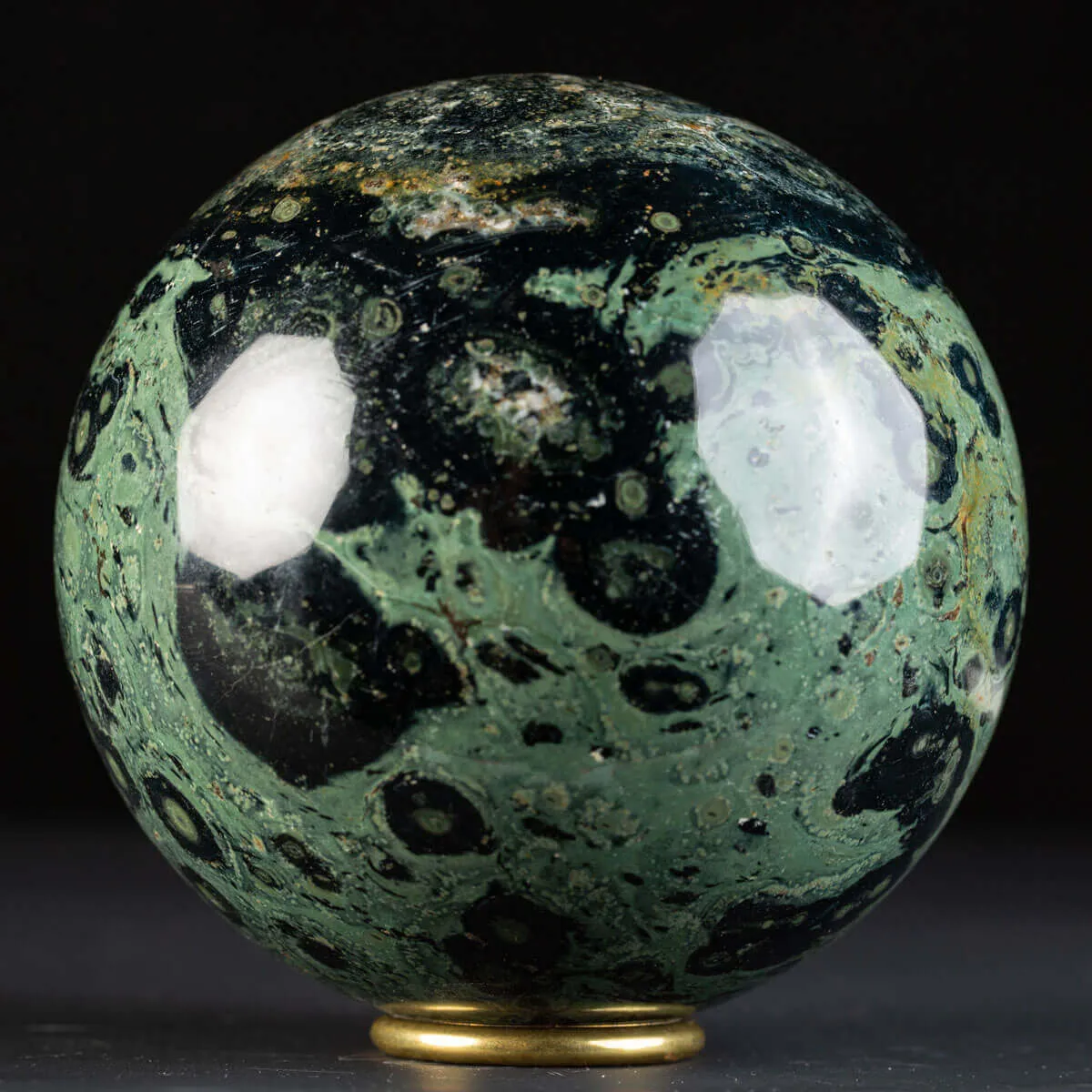 Sfera in Diaspro Kambaba