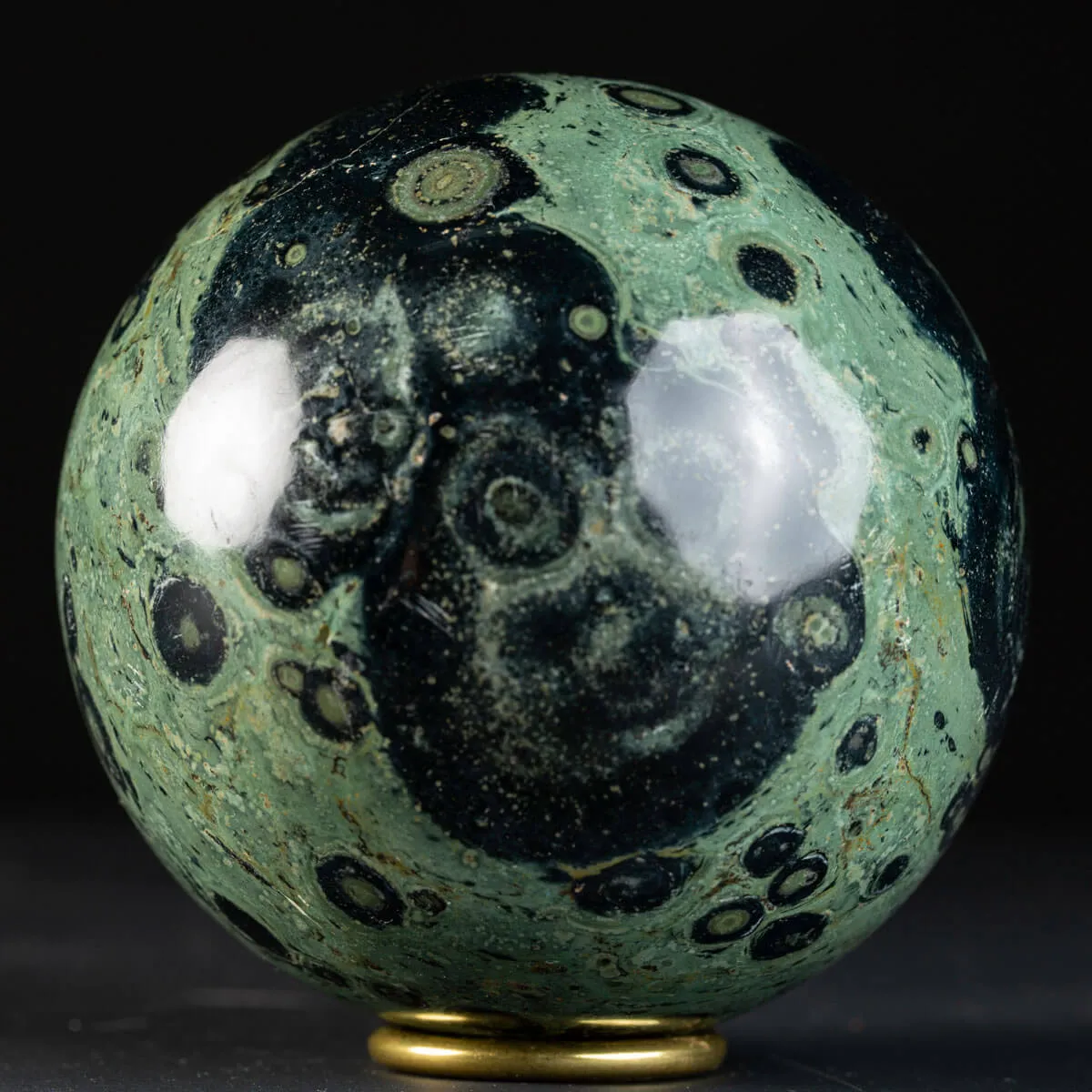 Sfera in Diaspro Kambaba