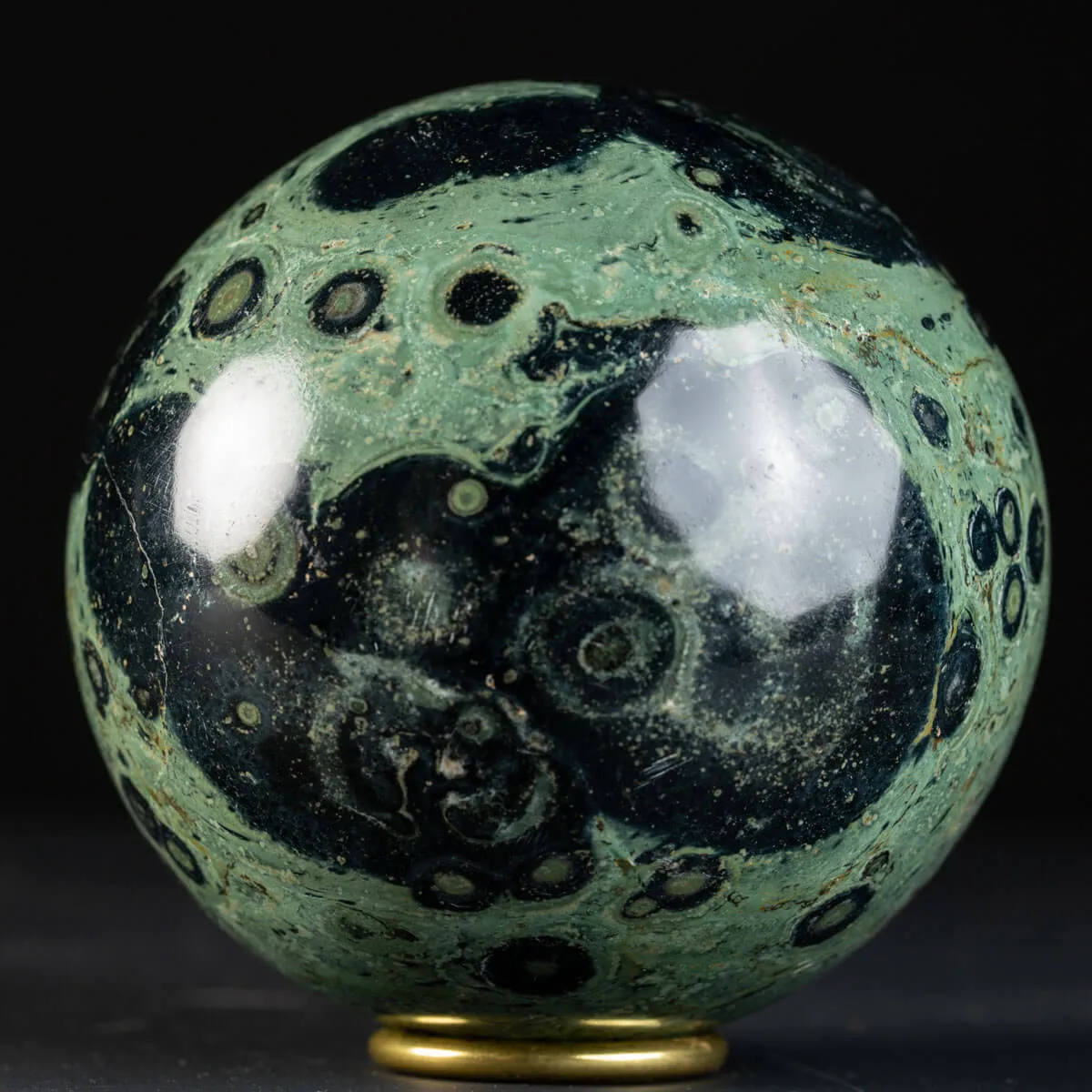 Sfera in Diaspro Kambaba