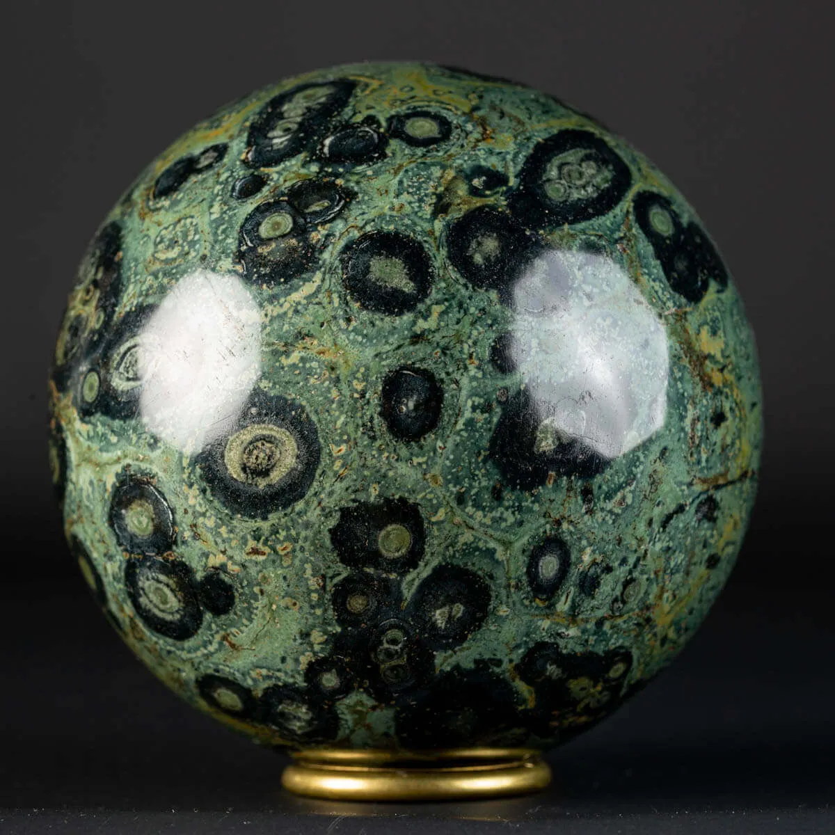 Sfera in Diaspro Kambaba