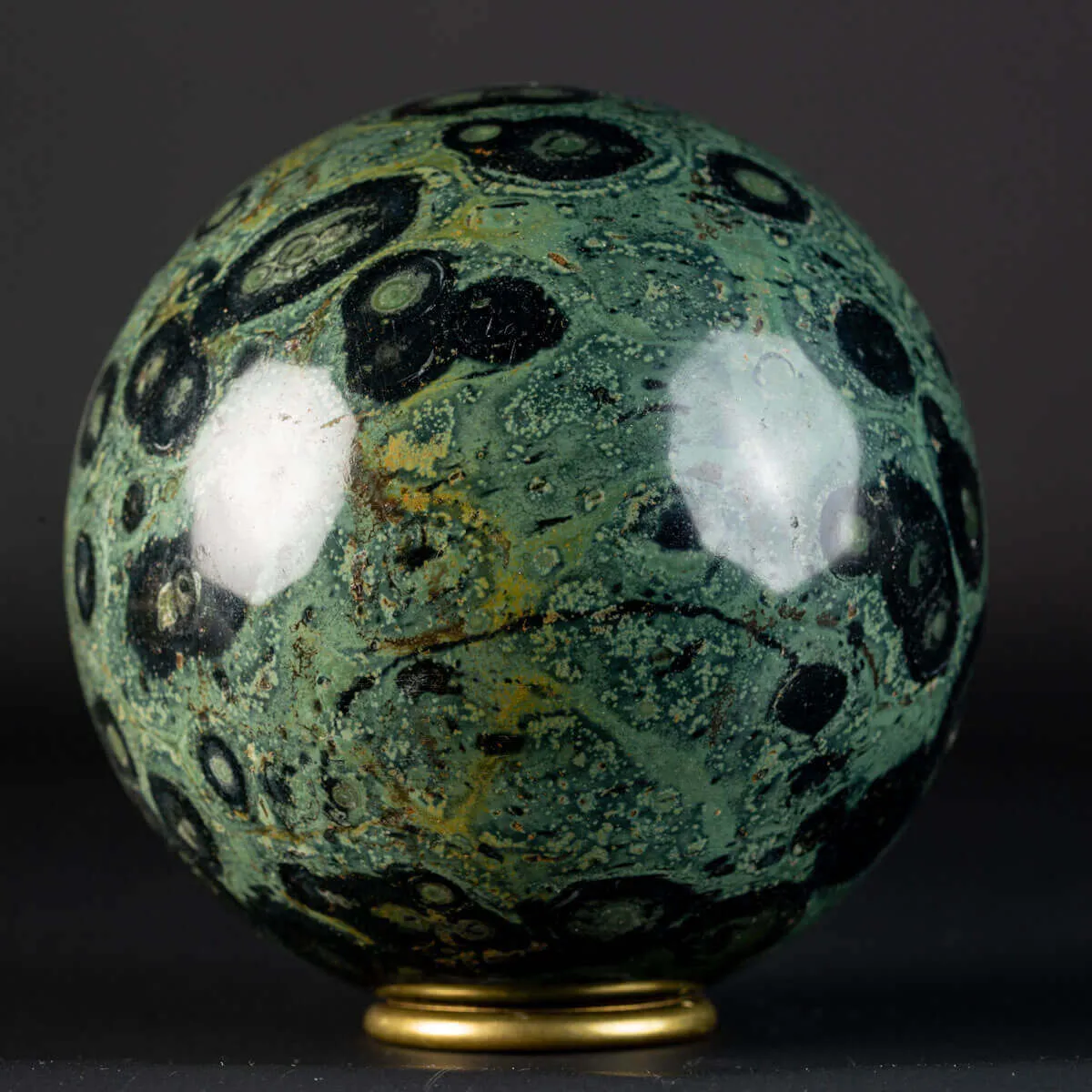 Sfera in Diaspro Kambaba