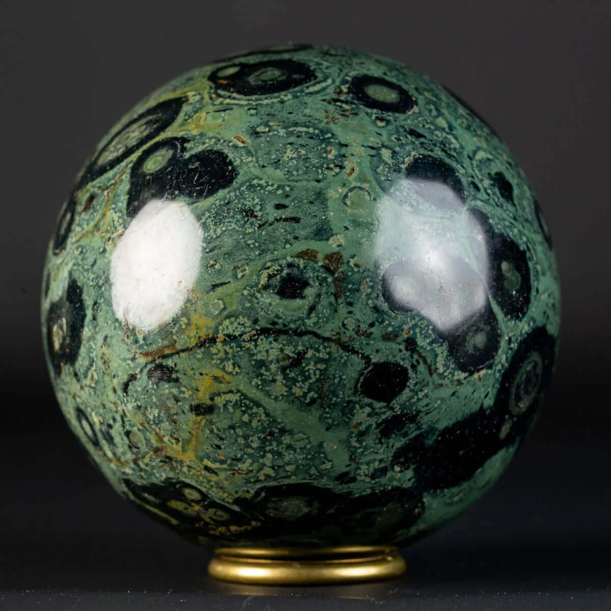 Sfera in Diaspro Kambaba