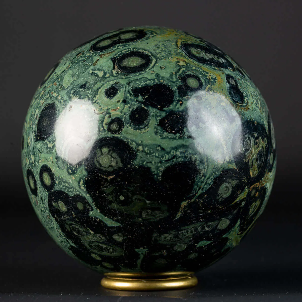 Sfera in Diaspro Kambaba