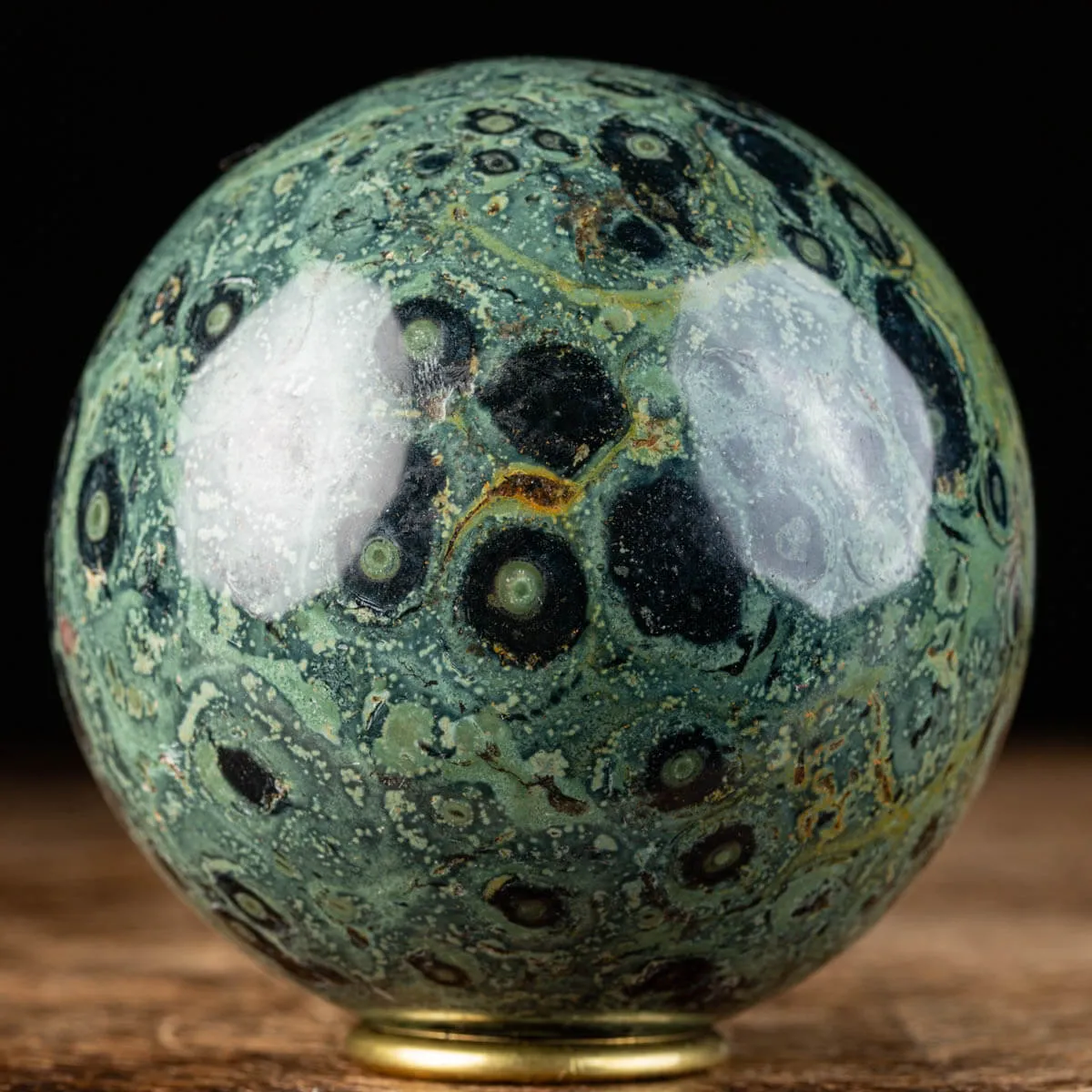 Sfera in Diaspro Kambaba