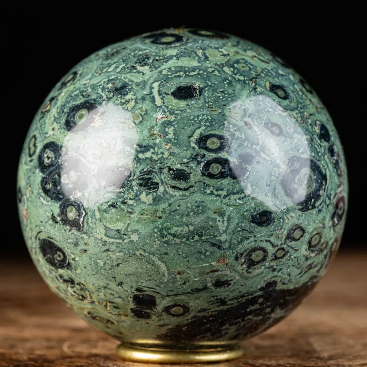 Sfera in Diaspro Kambaba
