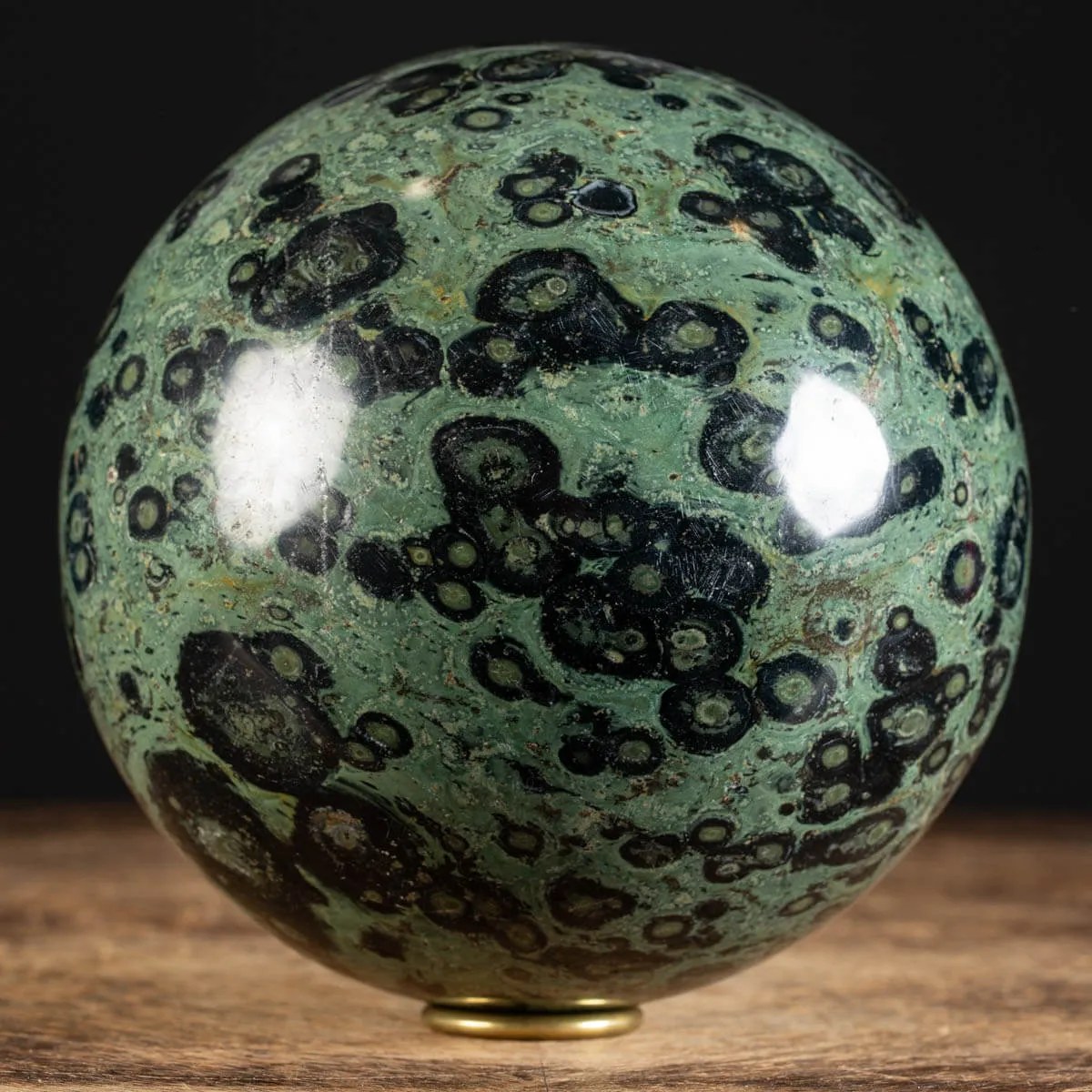 Sfera in Diaspro Kambaba