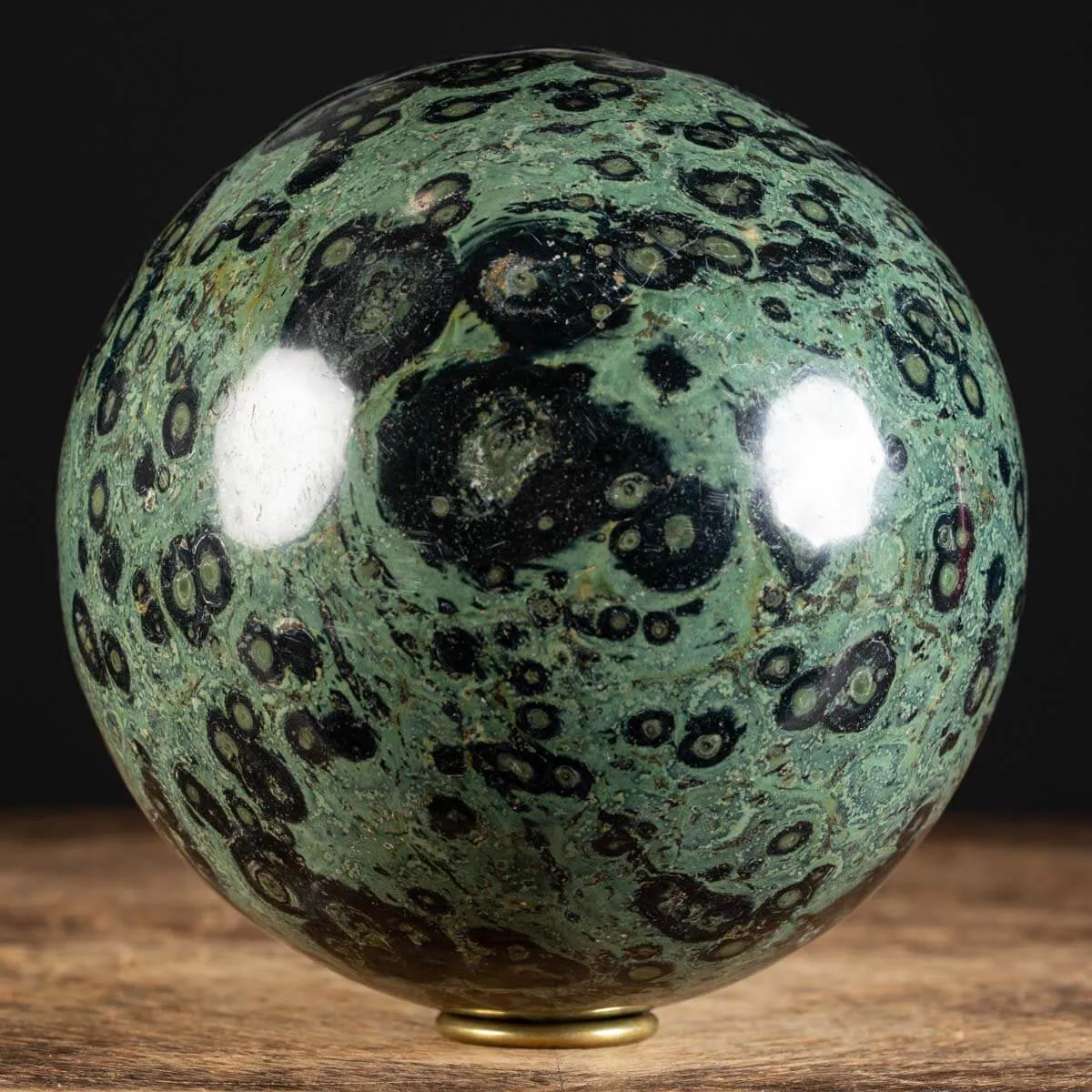 Sfera in Diaspro Kambaba