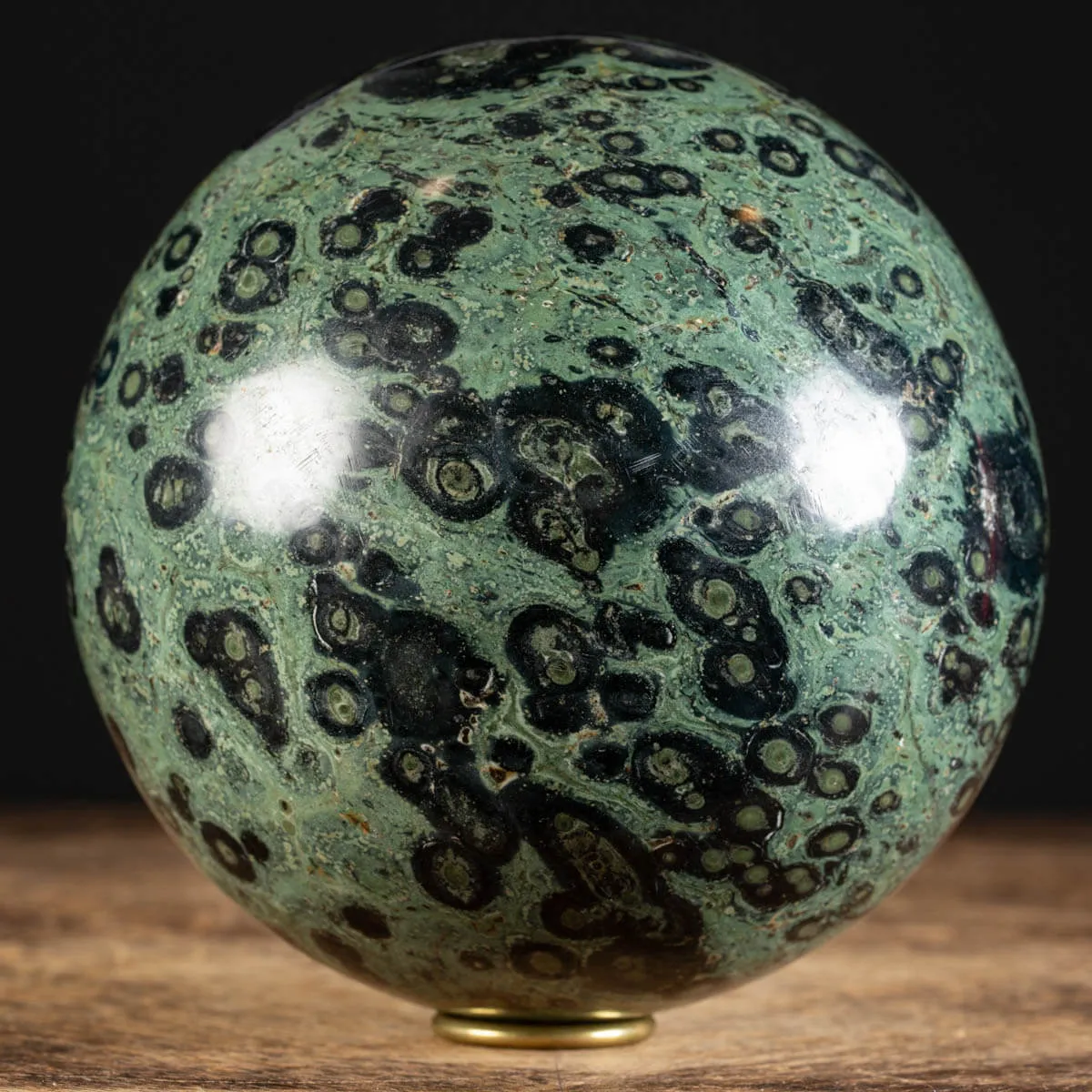 Sfera in Diaspro Kambaba