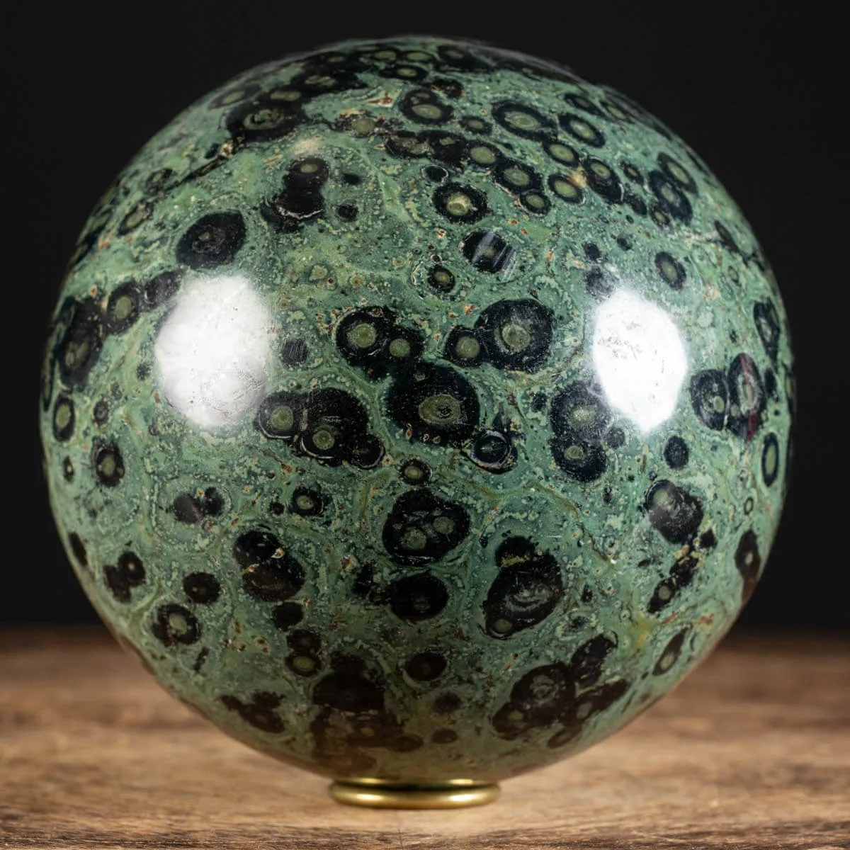 Sfera in Diaspro Kambaba