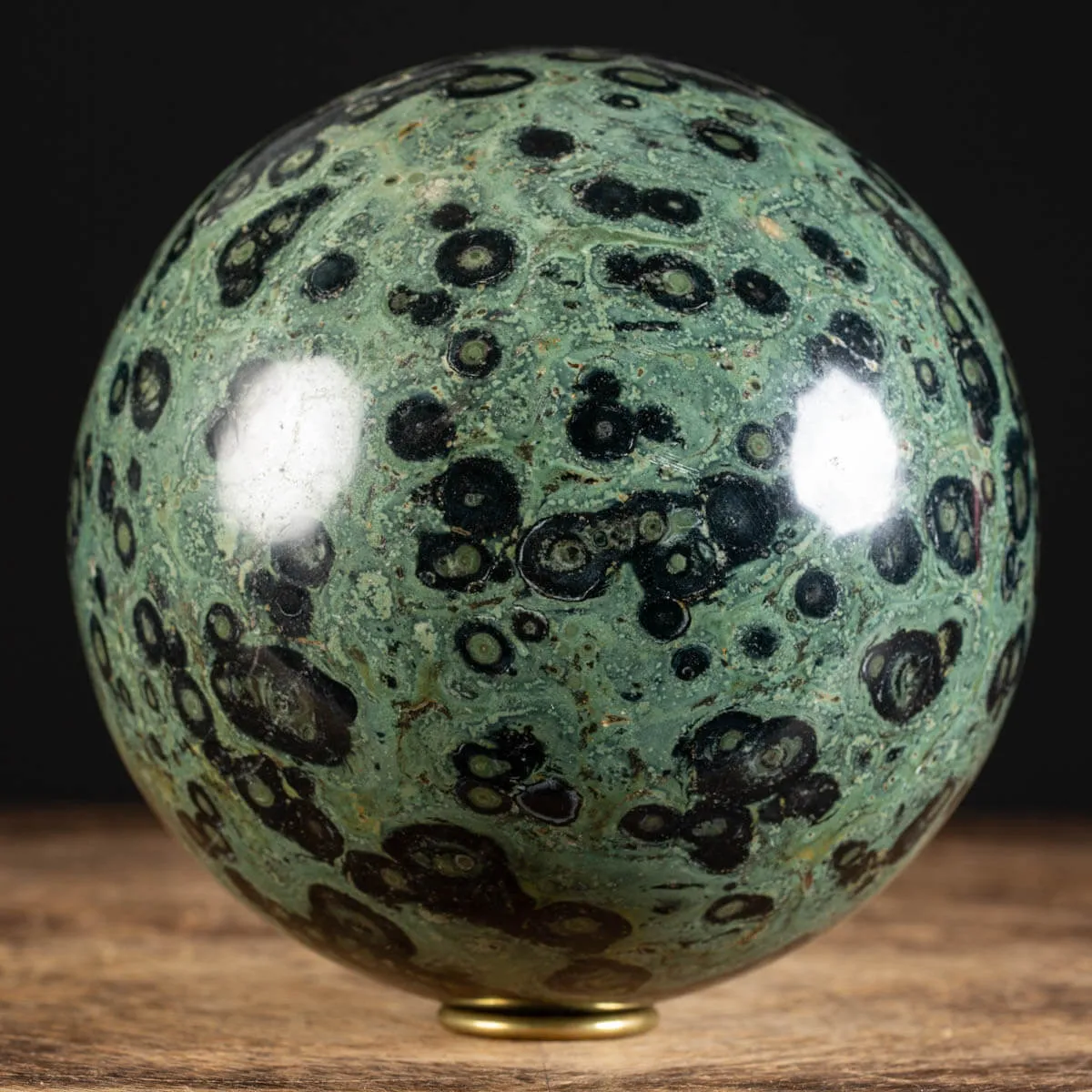 Sfera in Diaspro Kambaba