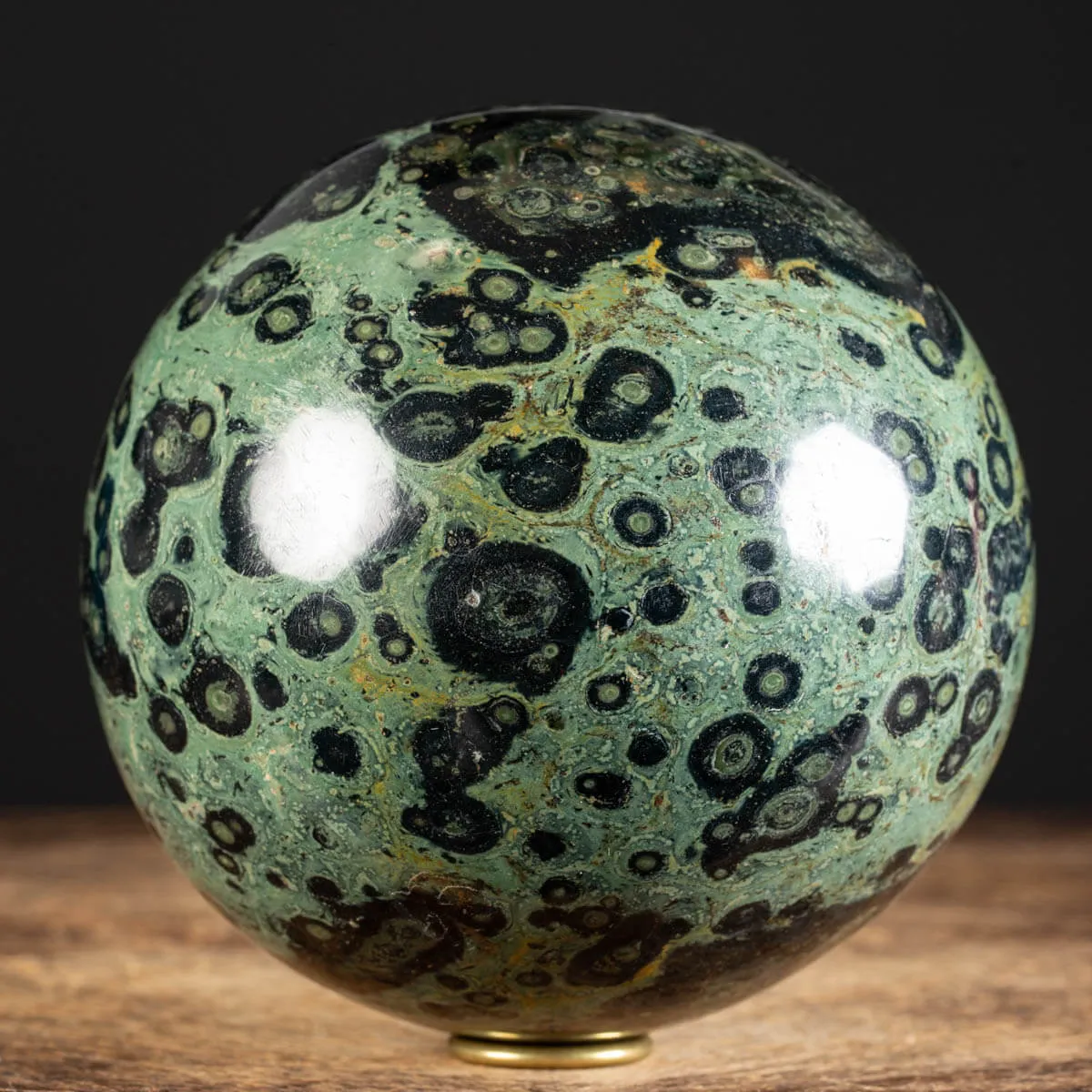 Sfera in Diaspro Kambaba