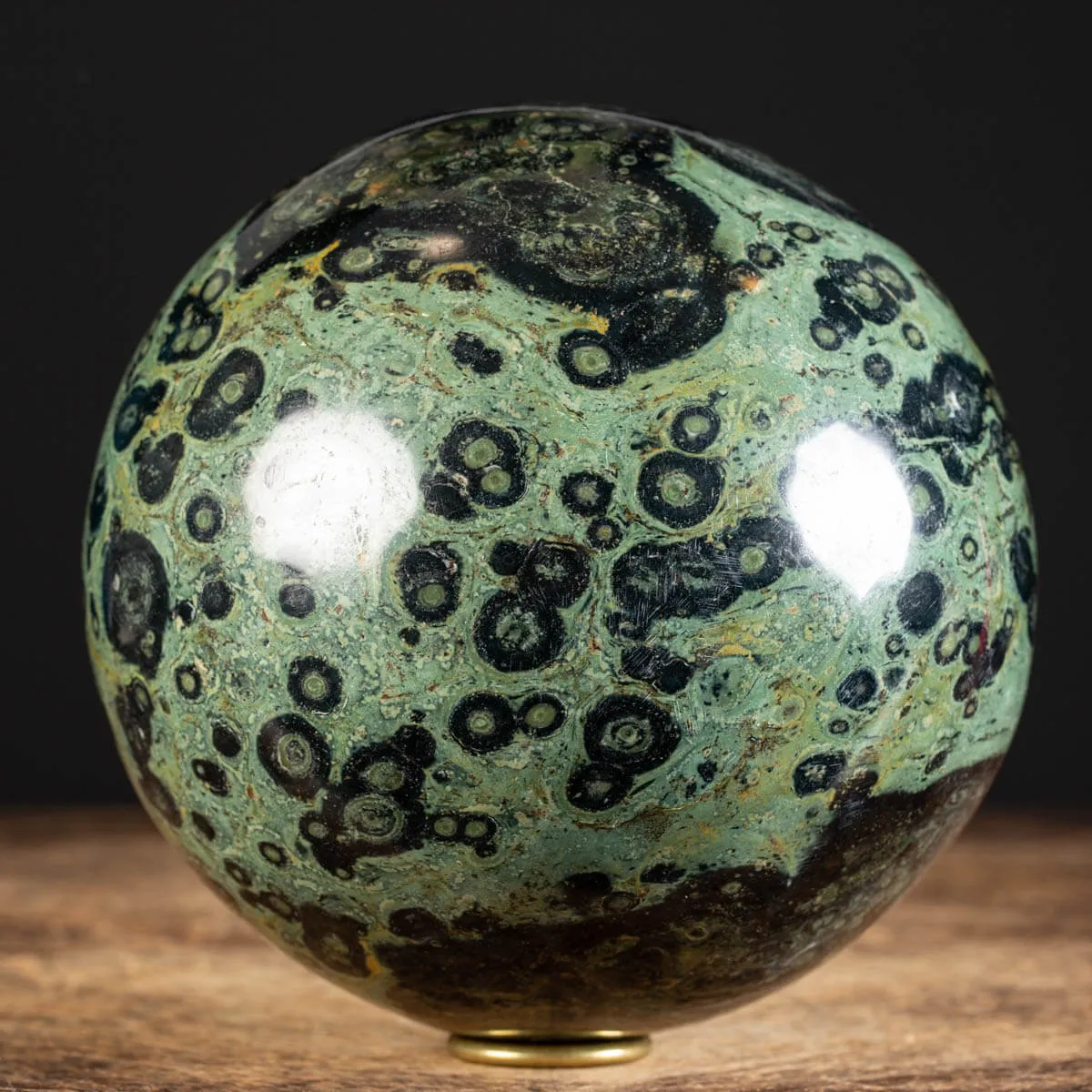 Sfera in Diaspro Kambaba