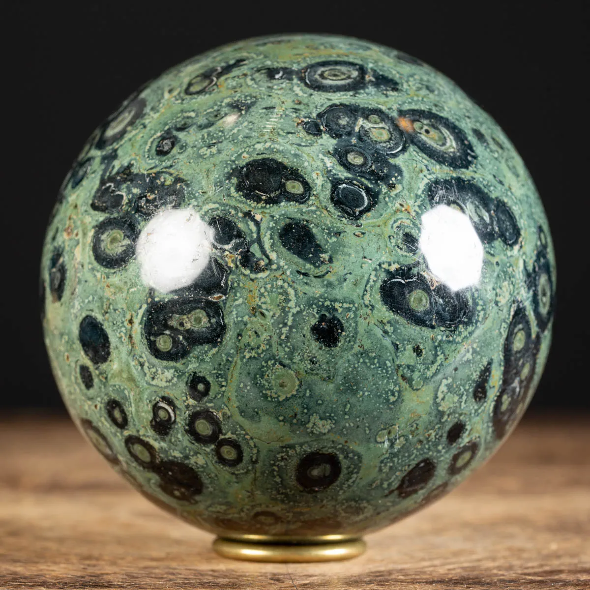 Sfera in Diaspro Kambaba