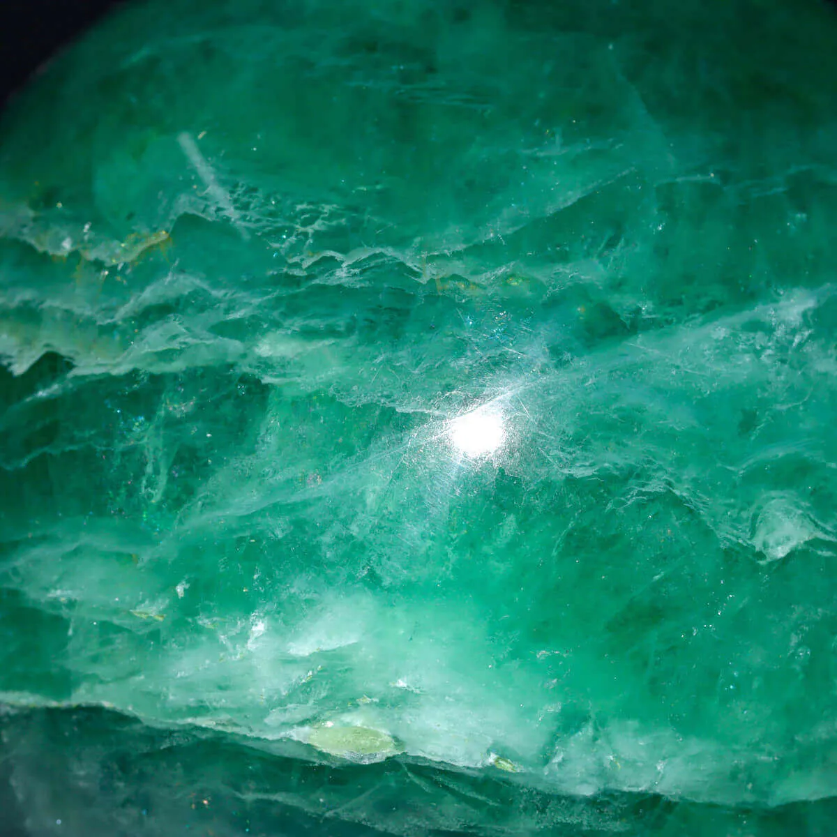 Sfera di Fluorite Verde – Cristallo.