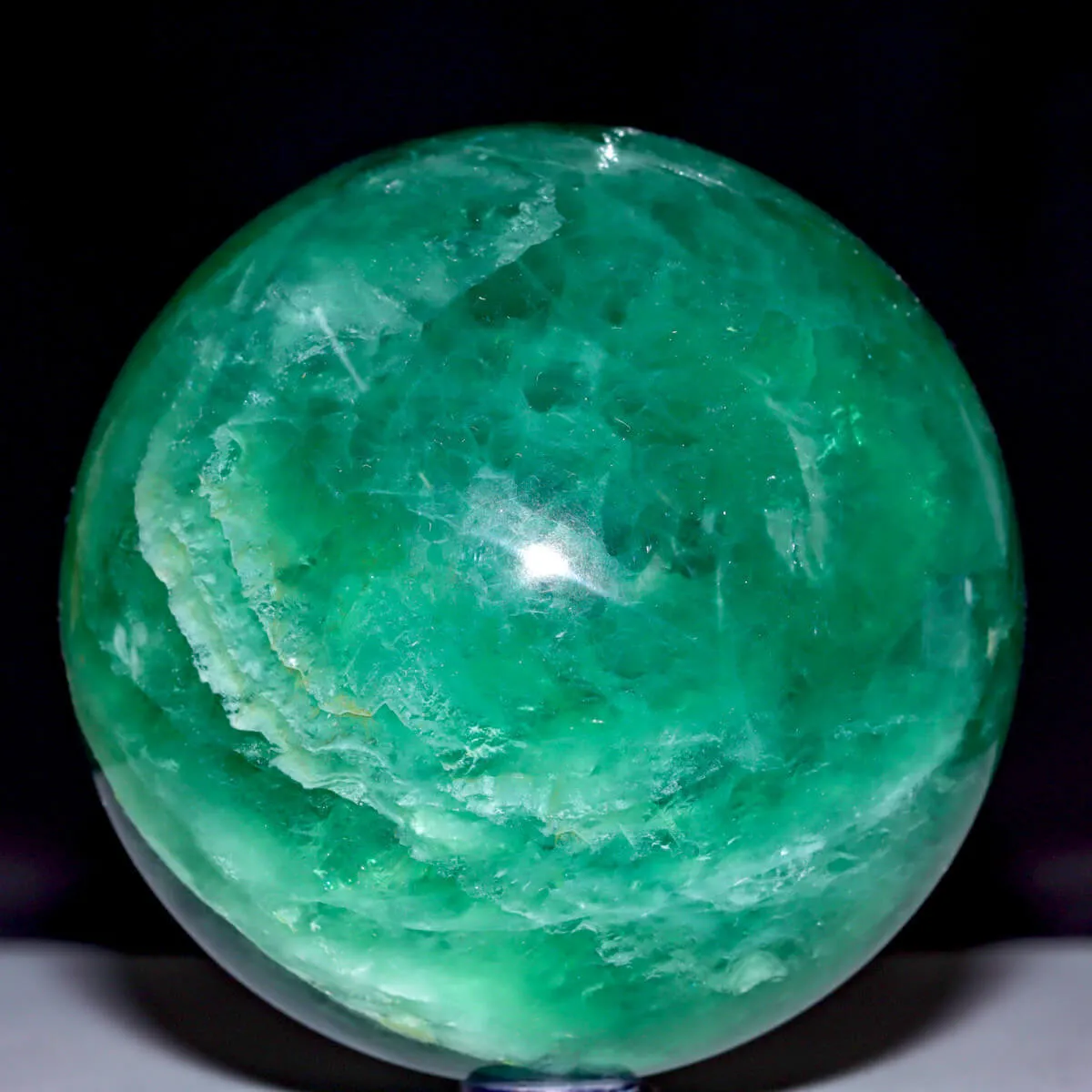 Sfera di Fluorite Verde – Cristallo.