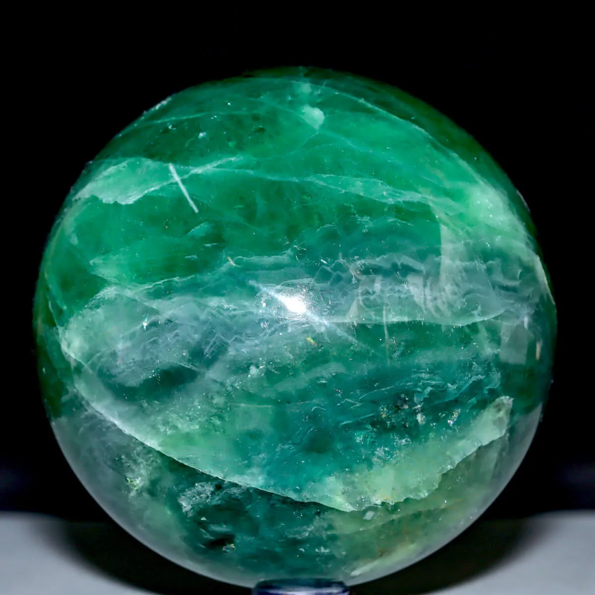 Sfera di Fluorite Verde – Cristallo.