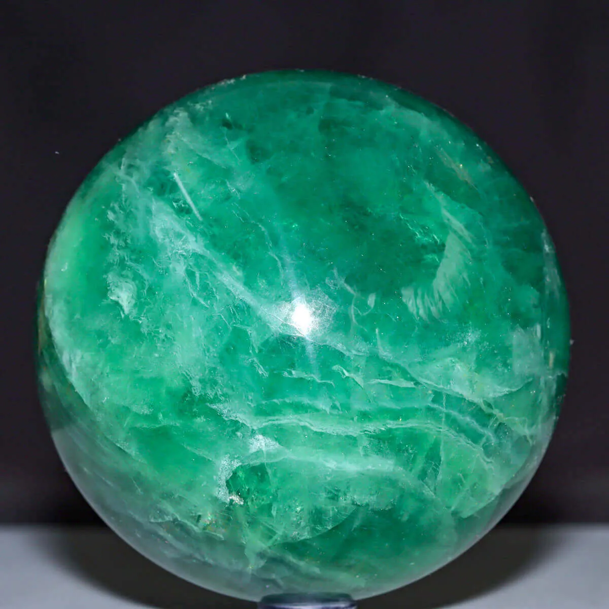 Sfera di Fluorite Verde – Cristallo.