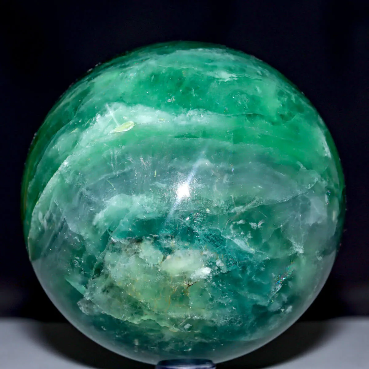 Sfera di Fluorite Verde – Cristallo.