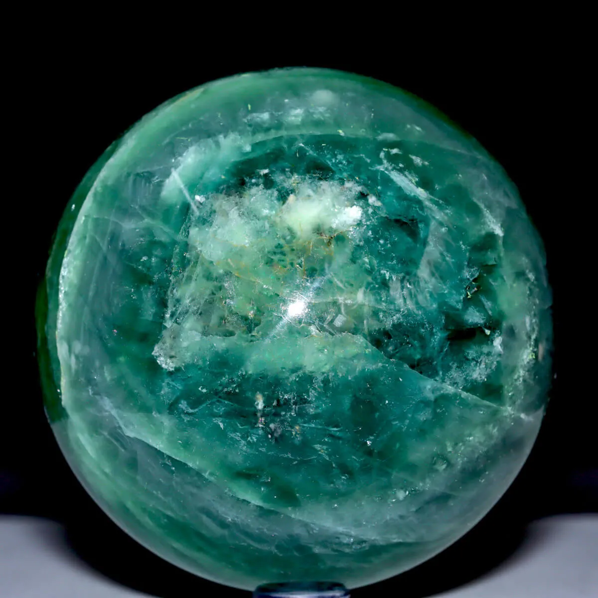 Sfera di Fluorite Verde – Cristallo.
