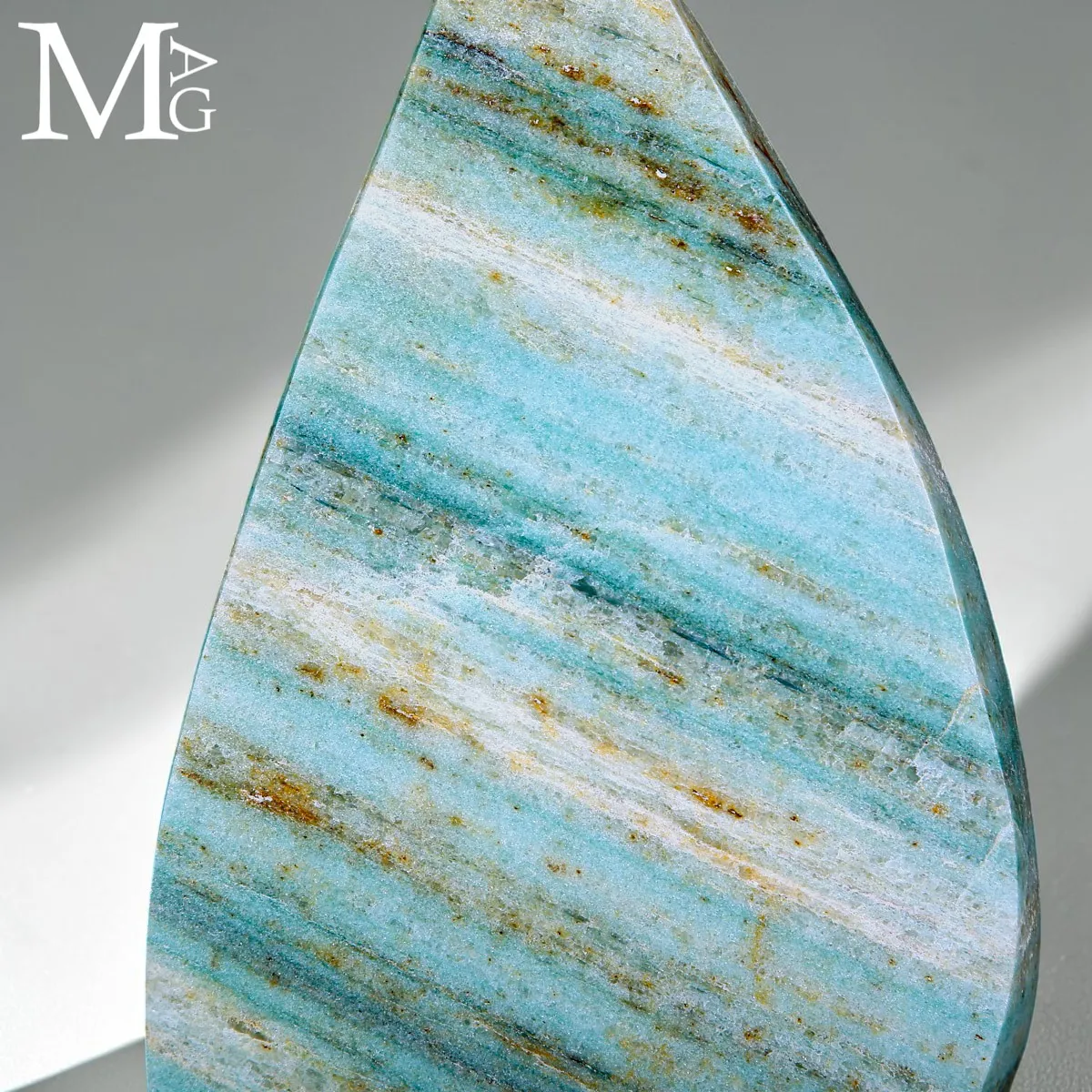 Fiamma in Fuchsite Naturale.