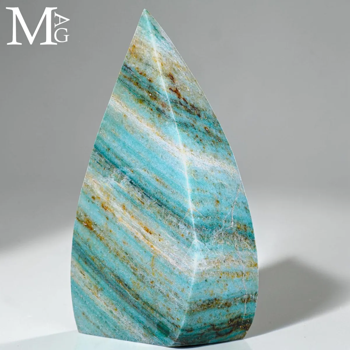 Fiamma in Fuchsite Naturale.