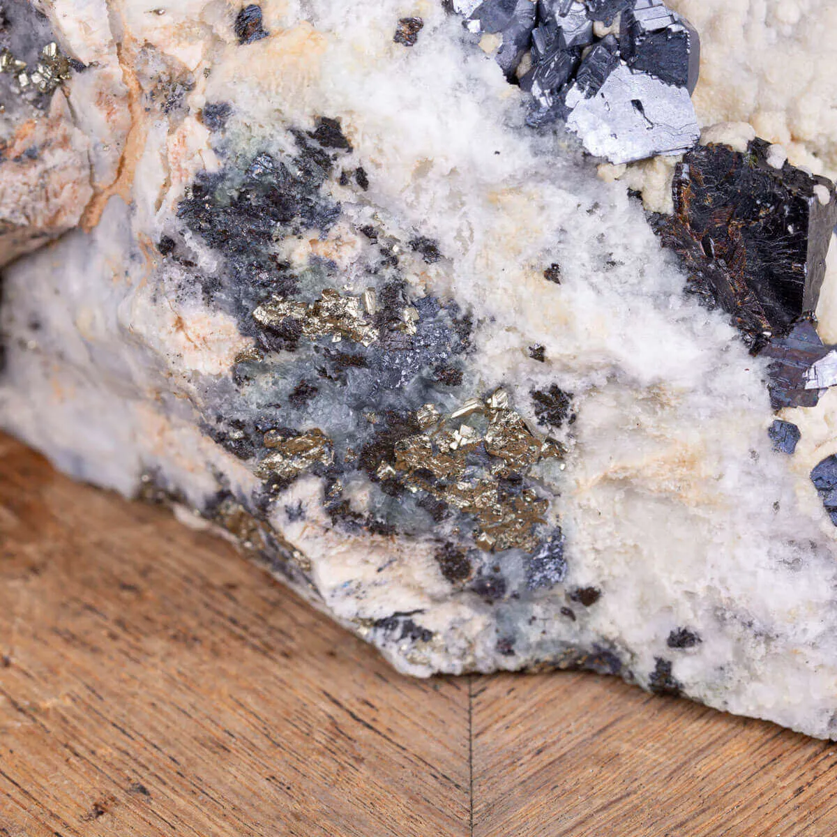 Cristalli di Galena e Calcite