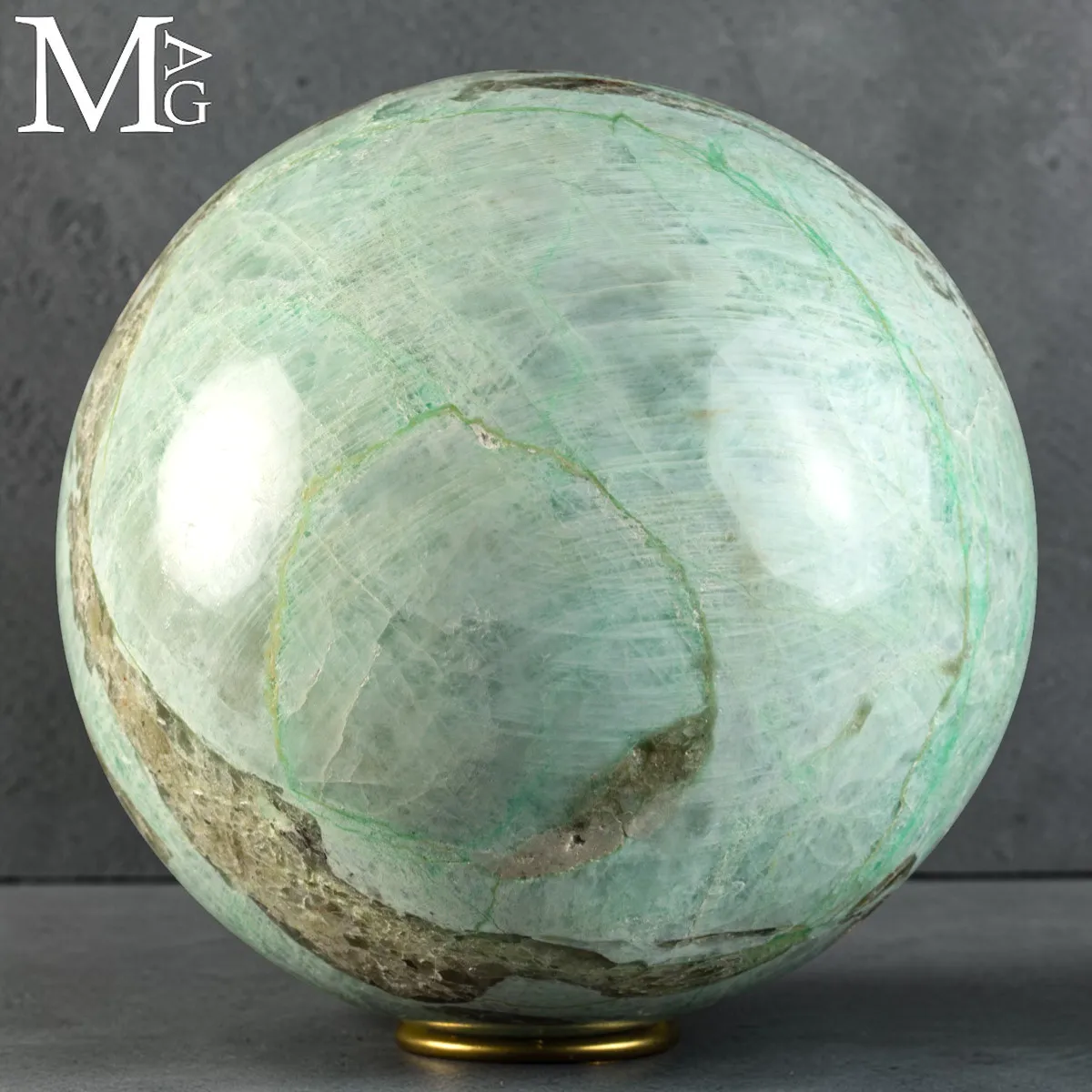 Sfera in Garnierite Naturale – Madagascar