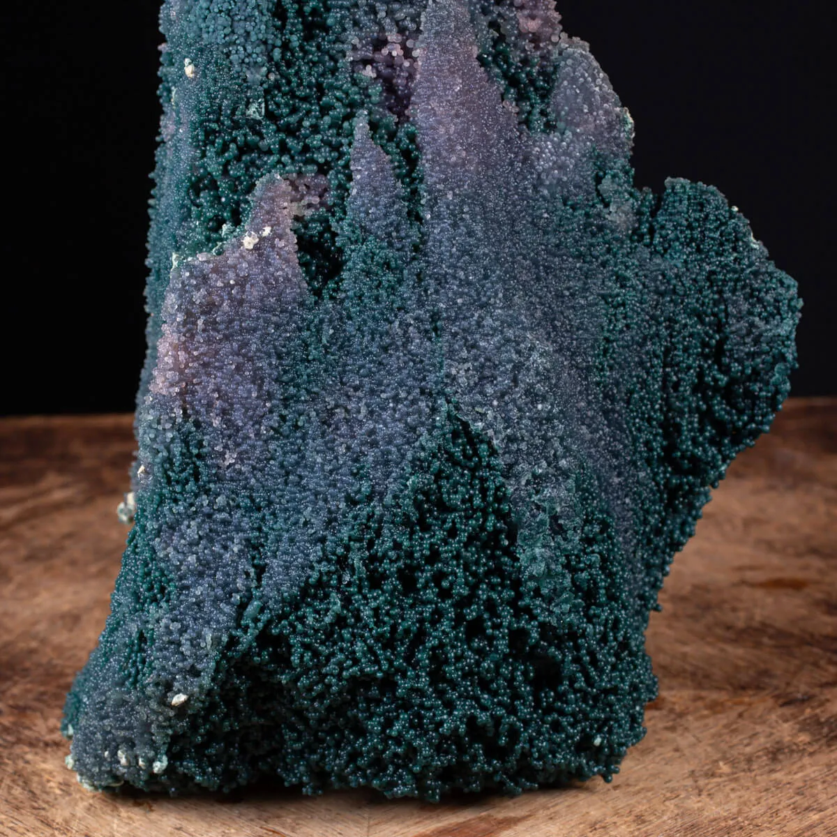 Formazione di Calcedonio Botroidale verde "Grape Agata"