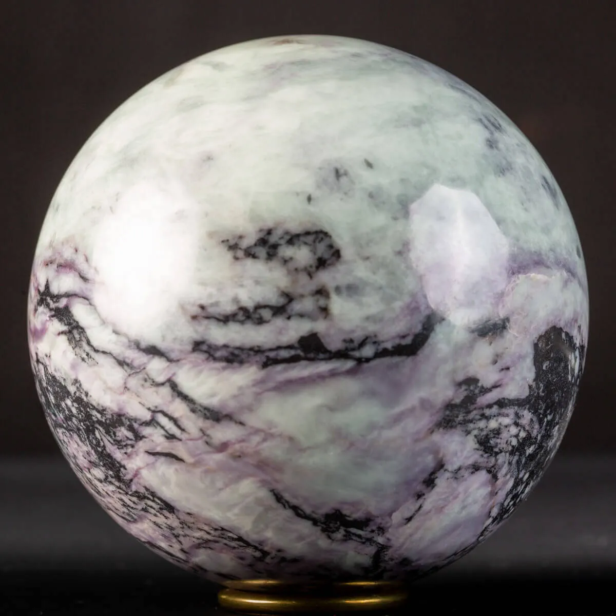 Rara Sfera di Kammererite della Miniera di Sarany.