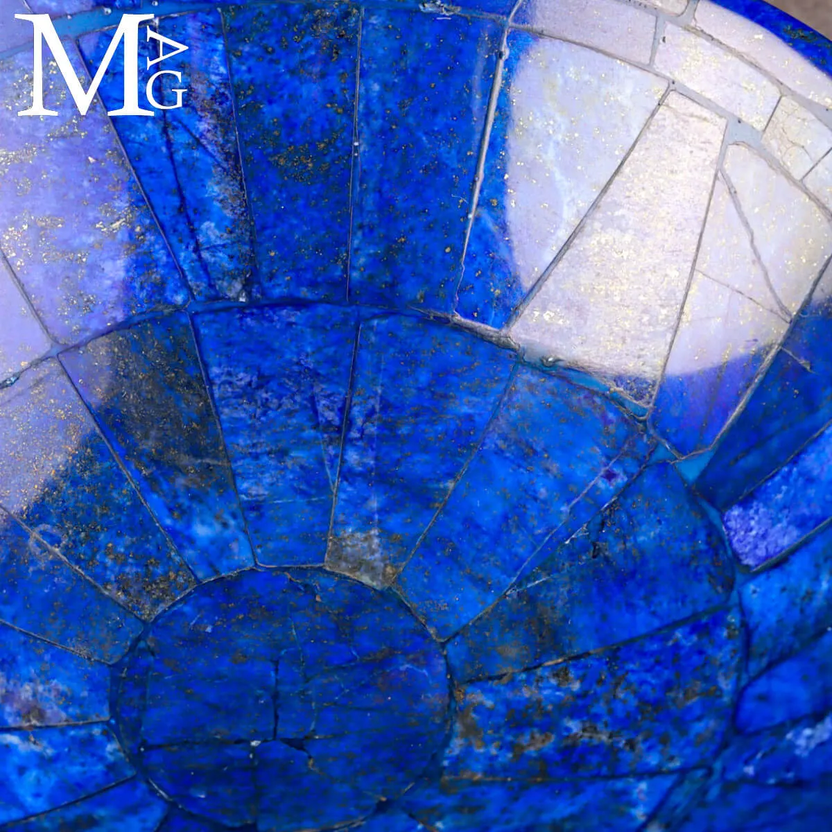 Piattino in Mosaico di Lapislazzuli
