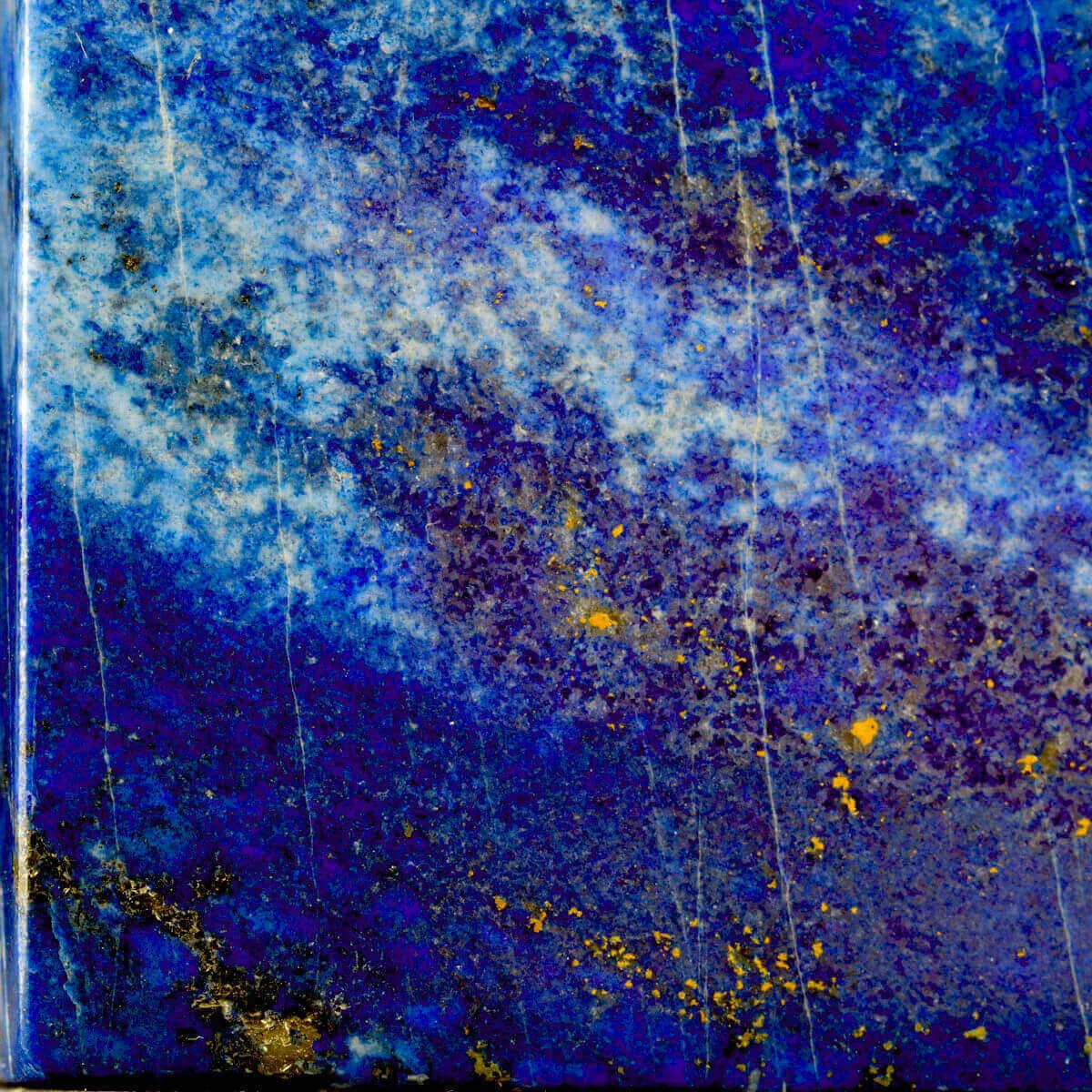 Cubo in Lapislazzuli – Intaglio Geometrico.