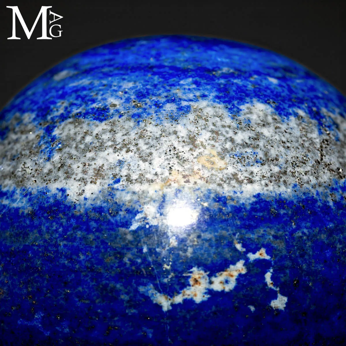 Sfera in Lapislazzuli Royal Blue