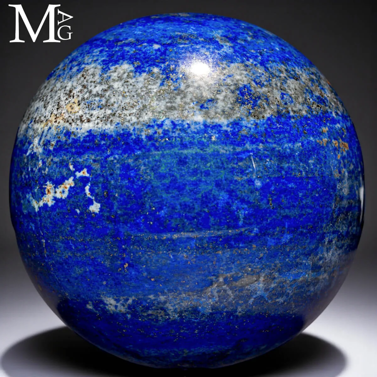 Sfera in Lapislazzuli Royal Blue