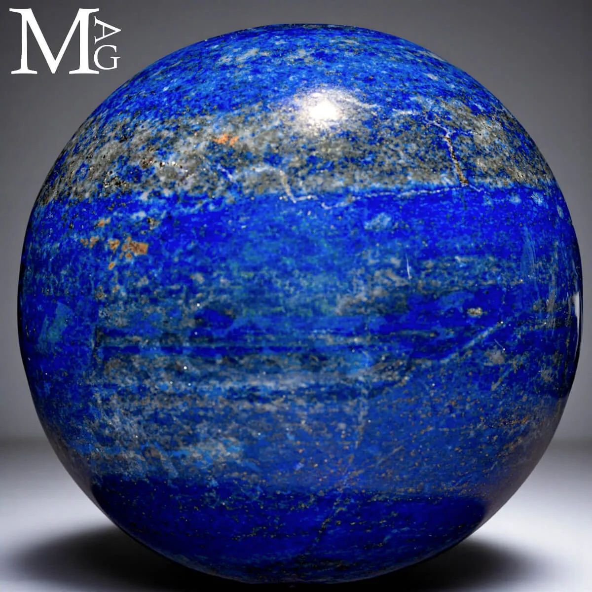Sfera in Lapislazzuli Royal Blue