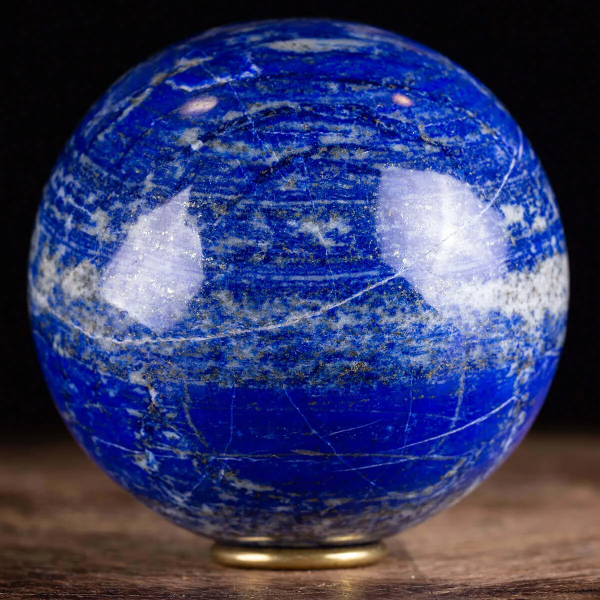 Sfera di Lapislazzuli blu