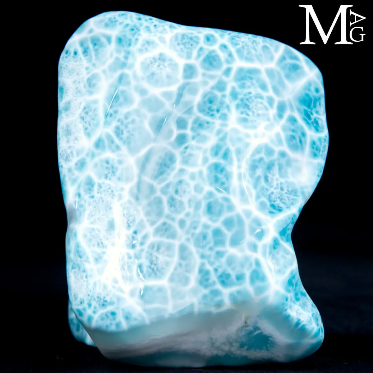 Larimar extra – Qualità gemma, Repubblica Dominicana.