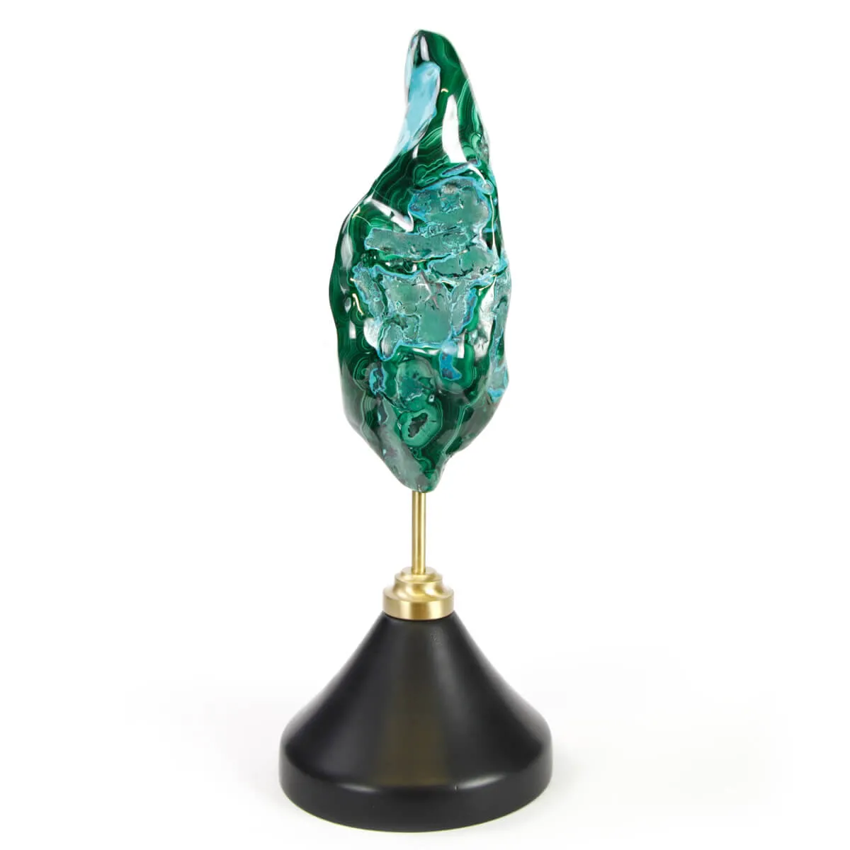Malachite Crisocolla su Piedistallo