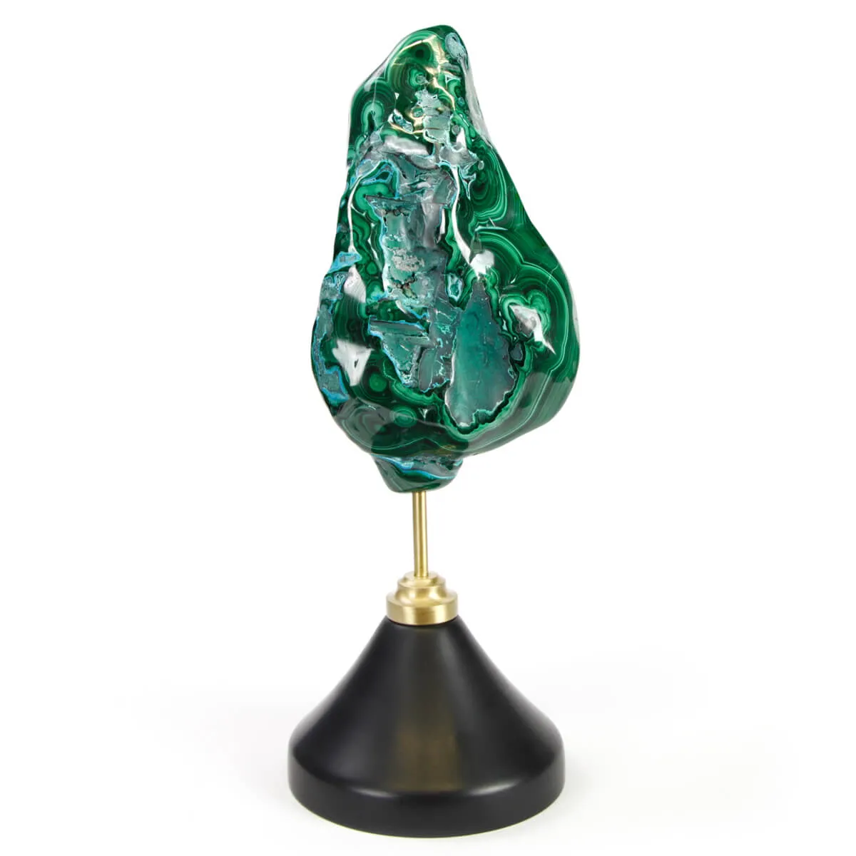 Malachite Crisocolla su Piedistallo