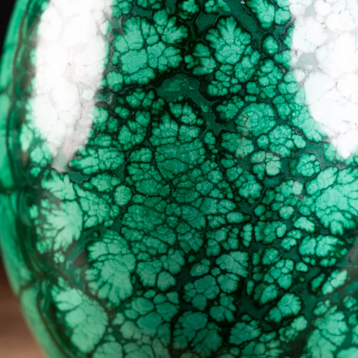 Uovo in Malachite