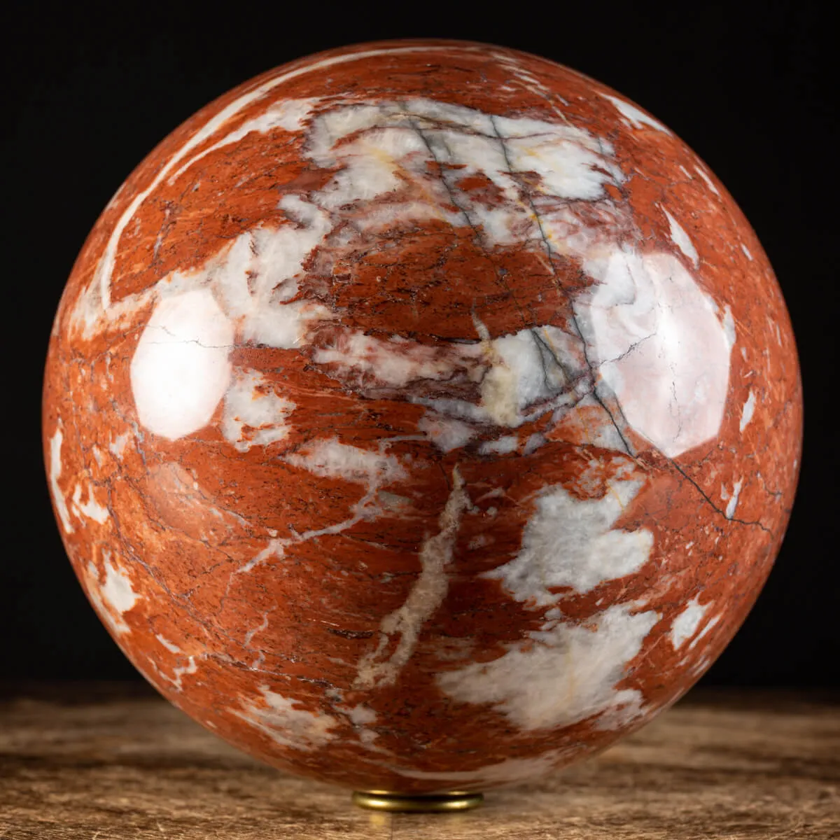 Sfera marmo Rosso Francia