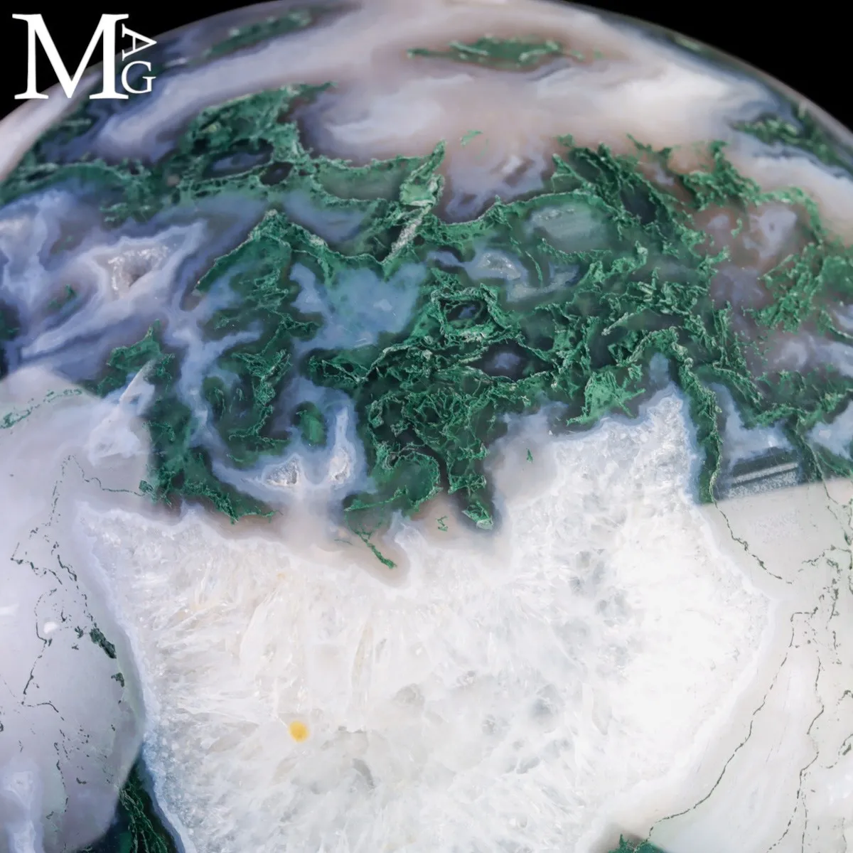 Sfera in Agata Muschiata – Madagascar